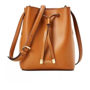Dryden Debby II Mini Leather Drawstring Bag